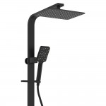 Tono Deluxe Twin Shower, Matte Black Tono Deluxe Twin Shower, Matte Black